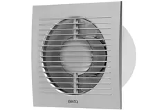 Badkamerventilator Ø 125 mm Zilver met timer - standaard EE125TS