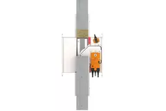 Brandklep rechthoekig servomotor 24V - E-FD25 200x500 M24 S