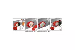 Rooksensor 230V voor ronde brandklep 125 mm - E-FDC A SSA D125 230