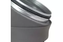 Thermoduct geïsoleerde bocht 30 graden diameter 400 mm