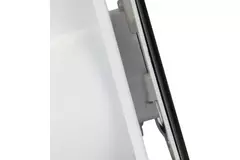 Badkamer ventilator Ø 100 mm met timer en vochtsensor - glazen front satijn goud