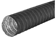 Combidec ventilatieslang aluminium met polyester buitenlaag ZWART Ø 125 mm (10 meter)