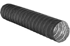 Combidec ventilatieslang aluminium met polyester buitenlaag ZWART Ø 125 mm (10 meter)