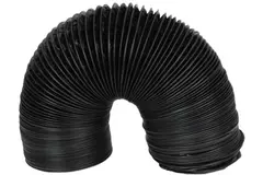 Combidec ventilatieslang aluminium met polyester buitenlaag ZWART Ø 125 mm (10 meter)