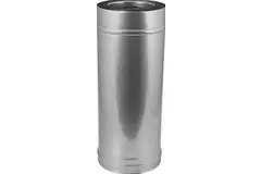 Concentrische diameter  60 - 100 mm buis L300 I316/I304 (D0,5/D0,5) (incl. afdichtingsrubbers binnenbuis)