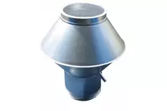 Deflectorkap rond 500 mm (RVS / INOX)