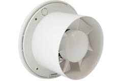 Badkamer ventilator rond Ø 125 mm wit met timer en vochtsensor - EA125HT