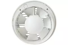 Badkamer ventilator rond Ø 125 mm wit met timer - EA125T