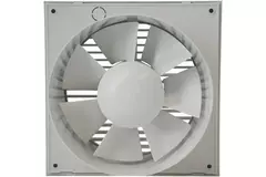 Badkamerventilator Ø 100 mm Zilver met timer - standaard EE100TS