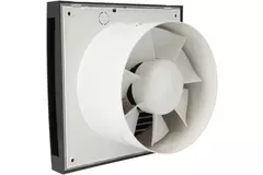 Badkamerventilator Ø 125 mm - antraciet met timer en vochtigheidssensor - EET125HTA