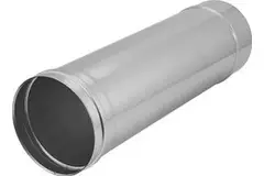 Kachelpijp Ø 80 mm RVS enkelwandig - L = 1000 mm