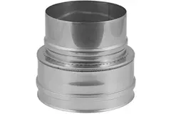 EW diameter 80 mm verloop plat I316L (D0,5)