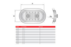 Inspectieluik  400mm ronde buizen - IDC400