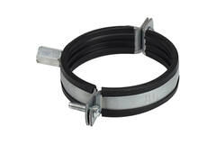 Metalen beugel diameter 125 mm met rubber (sendz. verz.)