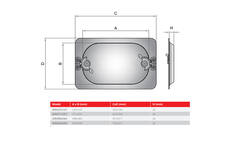 Inspectieluik rechthoekige kanalen 237x147 - IDRI237x147