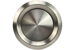 RVS ventilatie ventiel 200mm toevoer -en afvoer met klemveren - DVI-C200