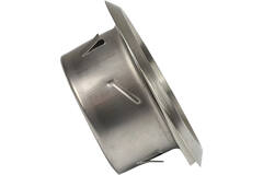 RVS ventilatie ventiel 200mm toevoer -en afvoer met klemveren - DVI-C200