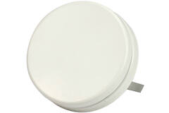 Ventilatie toevoer ventiel 80mm met metaal klemveren - SAV-C80 RAL9010