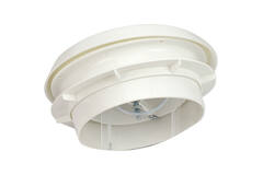 Ventilatie ventiel 100mm toevoer -en afvoer met klemveren - DAV-C100