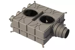 Ubbink luchtverdeelkast DBOX808