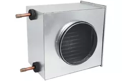 Warm water verwarmingsbatterij - Ø200 - 11,11 kW