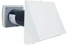 Decentrale WTW  HRU wall Ø150 met 60 m³/h - HRU-WALL-150-60-PEG