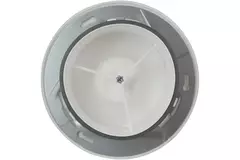 Imaginair RLV ventiel Ø 125mm  - montageveren + ring - wit