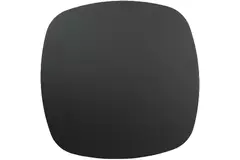 Imaginair RLV ventiel vierkant Ø 125 mm  - montageveren + ring - zwart