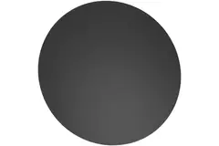Imaginair RLV ventiel groot Ø 125 mm  - montageveren + ring - zwart