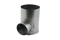 instortpot diameter 125mm H=80mm enkel met gat voor tunnelbouw