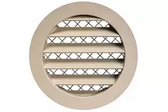 Aluminium rooster Ø160 beige - MRA160Y - RAL1015