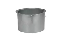 Montagebus 125mm met klemveren