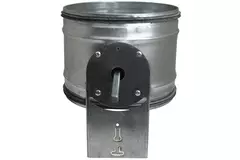 Motorbediende regelklep Ø 100mm voor spirobuis