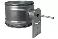 Motorbediende regelklep Ø 100mm voor spirobuis