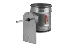 Motorbediende regelklep Ø 125mm voor spirobuis