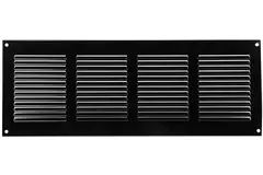 Metalen rooster 400x150mm zwart - MR4015M - RAL9005