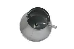 Deflectorkap rond 200 mm sendzimir verzinkt