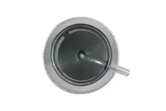 Deflectorkap rond 200 mm sendzimir verzinkt