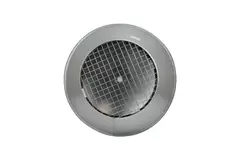 Deflectorkap rond 200 mm sendzimir verzinkt