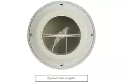 Geïsoleerde geveldoorvoer voor natuurlijke ontluchting diameter 125 mm - SPK2-125