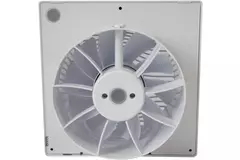Badkamer ventilator met Vochtsensor en Timer Ø 100 mm wit - pRemium 100HS
