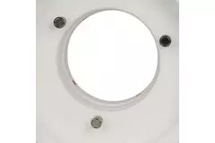 Ergovent instucbaar frameloos ventilatieventiel rond 125 mm