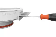 Ergovent instucbaar frameloos ventilatieventiel rond 125 mm