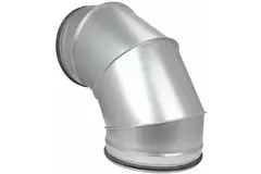 Ronde spiro bocht 90° Ø 355mm voor spirobuis