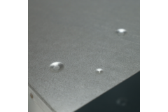 Gegalvaniseerde bocht 45 graden afmetingen 220x80 mm