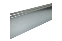 Gegalvaniseerd instortkanaal 220x80 mm met lengte 3000 mm