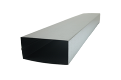 Gegalvaniseerd instortkanaal 220x80 mm met lengte 3000 mm
