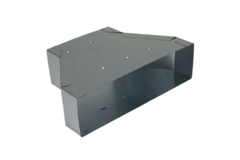 Verloopstuk 300 x 80 mm naar 220 x 80 mm tbv instortkanaal