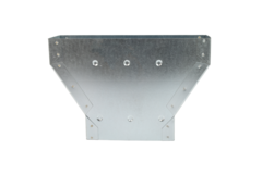 Verloopstuk 300 x 80 mm naar 220 x 80 mm tbv instortkanaal