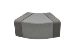 Thermoduct instortbocht 45 graden 220x80 mm horizontaal
